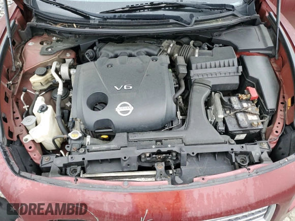 2011 Nissan Maxima SV with VIN 1N4AA5AP0BC801402, listed as a Copart auction lot 51287515 with 191,468 mi miles and Salvage Title. Bid and sale history available at DreamBid. Image 11.