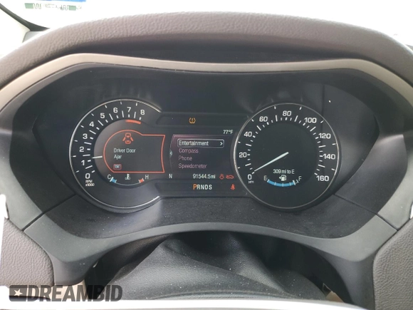 2019 Lincoln MKZ Standard with VIN 3LN6L5A96KR632253, listed as a Copart auction lot 85334954 with 91,544 mi miles and Salvage Title. Bid and sale history available at carsss.com. Image 9.