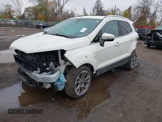2019 Ford EcoSport Titanium z VIN MAJ3S2KE7KC276727, wystawiony jako IAAI lot #40913649 z przebiegiem 95 390 mil mil oraz . Historia ofert i sprzedaży dostępna na DreamBid. Obrazek 21.
