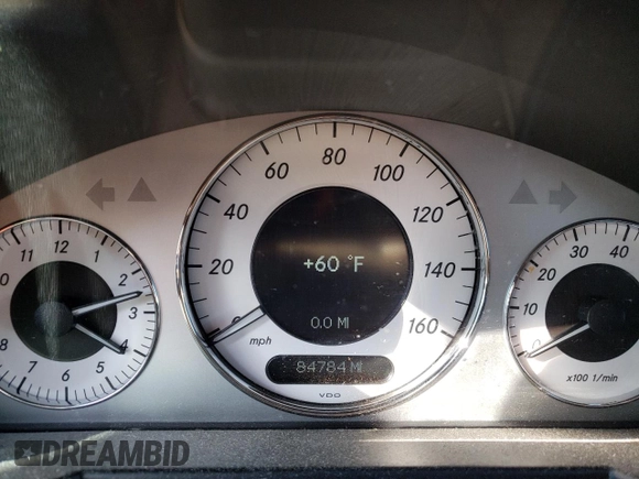 2007 Mercedes-Benz E 550 with VIN WDBUF90X17X216277, listed as a Copart auction lot 48221945 with 84,784 mi miles and Salvage Title. Bid and sale history available at carsss.com. Image 9.