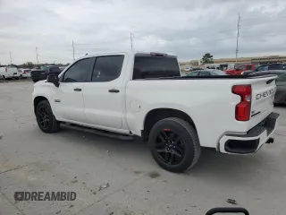 2021 Chevrolet Silverado 1500 RST with VIN 1GCPWDED7MZ414619, listed as a Copart auction lot 41776115 with 51,188 mi miles and Salvage Title. Bid and sale history available at carsss.com. Image 2.