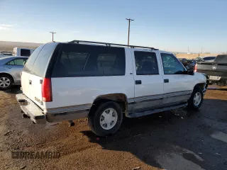 1999 Chevrolet Suburban with VIN 1GNEC16R2XJ376901, listed as a Copart auction lot 41872865 with 210,208 mi miles and Salvage Title. Bid and sale history available at carsss.com. Image 3.