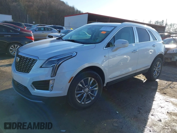 2021 Cadillac XT5 AWD Premium Luxury with VIN 1GYKNDRS9MZ149394, listed as a IAAI auction lot 41465952 with 32,292 mi miles. Bid and sale history available at carsss.com. Image 2.