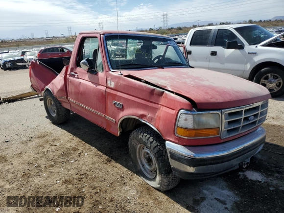 1994 Ford F-150 with VIN 2FTDF15Y5RCA59958, listed as a Copart auction lot 44723265 with 0 mi miles and Salvage Title. Bid and sale history available at carsss.com. Image 4.