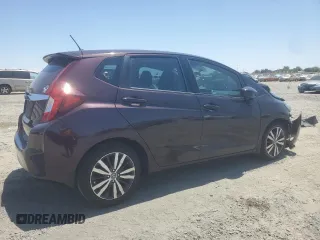 2015 Honda Fit EX-L with VIN 3HGGK5H89FM735910, listed as a Copart auction lot 63123735 with 90,230 mi miles and Salvage title. Bid and sale history available at DreamBid. Image 3.