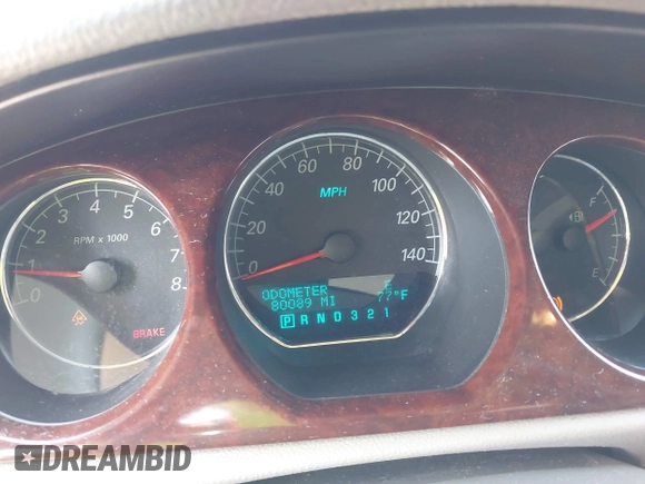 2006 Buick Lucerne CX with VIN 1G4HP57286U178349, listed as a IAAI auction lot 41792213 with 80,089 mi miles and . Bid and sale history available at DreamBid. Image 7.