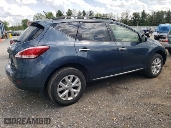 2014 Nissan Murano S with VIN JN8AZ1MW1EW517816, listed as a Copart auction lot 55492175 with 202,499 mi miles and Clean Title. Bid and sale history available at DreamBid. Image 3.