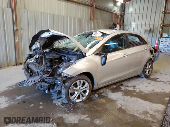 2014 Hyundai Elantra GT with VIN KMHD35LH4EU183311, listed as a Copart auction lot 74260964 with 0 mi miles and Salvage Title. Bid and sale history available at carsss.com. Image 1.