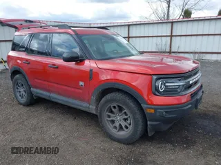 2023 Ford Bronco Sport Big Bend z VIN 3FMCR9B64PRE20472, wystawiony jako IAAI lot #41855035 z przebiegiem 22 924 mil mil oraz . Historia ofert i sprzedaży dostępna na DreamBid. Obrazek 1.