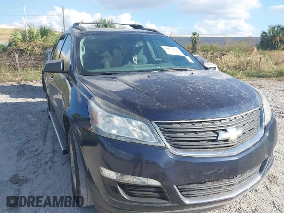 2017 Chevrolet Traverse LS with VIN 1GNKRFKD0HJ262549, listed as a IAAI auction lot 40819478 with 87,044 mi miles and . Bid and sale history available at DreamBid. Image 1.