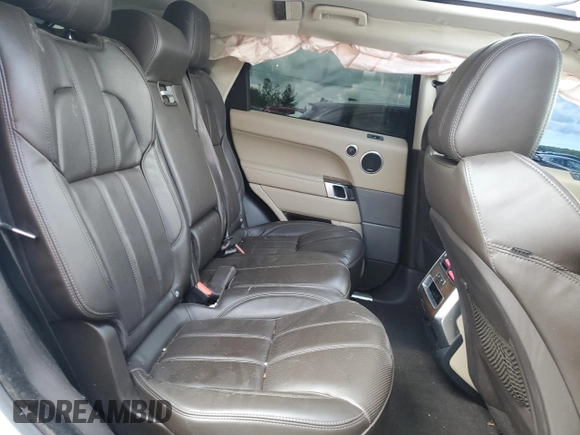 2016 Land Rover Range Rover Sport HSE с VIN SALWR2VF8GA630855, выставлен на аукционе Copart как лот 58130825 с пробегом 106 419 миль миль и Списание • Salvage title. История ставок и продаж доступна на DreamBid. Изображение 11.