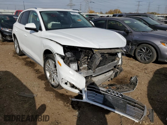 2019 Audi Q5 Premium Plus with VIN WA1BNAFY7K2080928, listed as a Copart auction lot 63983112 with 40,715 mi miles. Bid and sale history available at carsss.com. Image 1.