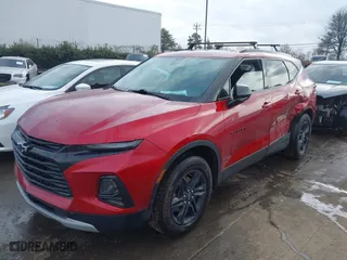 2022 Chevrolet Blazer LT with VIN 3GNKBCR43NS131585, listed as a IAAI auction lot 41480934 with 90,074 mi miles. Bid and sale history available at carsss.com. Image 17.