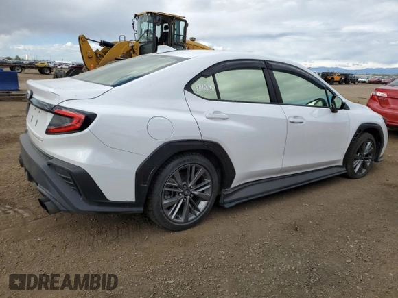 2022 Subaru WRX z VIN JF1VBAA63N9027923, wystawiony jako Copart lot #54245105 z przebiegiem 45 631 mil mil oraz Czysty tytuł • Clean title. Historia ofert i sprzedaży dostępna na DreamBid. Obrazek 3.