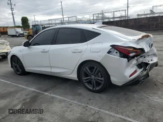 2024 Acura Integra w/A-Spec Package with VIN 19UDE4H31RA007976, listed as a Copart auction lot 53401235 with 21,486 mi miles and Salvage title. Bid and sale history available at DreamBid. Image 2.
