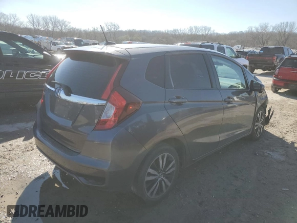 2019 Honda Fit EX with VIN 3HGGK5H8XKM733321, listed as a Copart auction lot 49821185 with 67,123 mi miles and Salvage title. Bid and sale history available at DreamBid. Image 3.