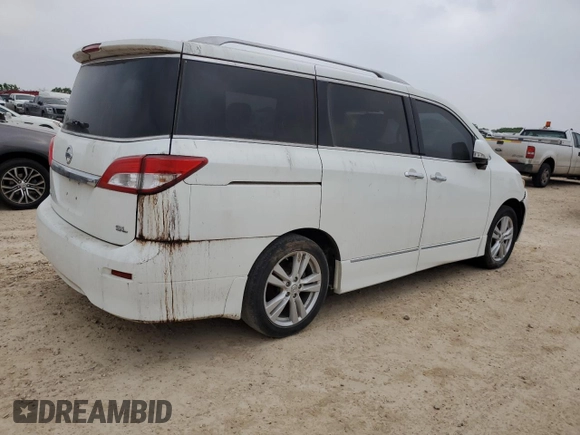 2015 Nissan Quest SV with VIN JN8AE2KP5F9127296, listed as a Copart auction lot 51836405 with 133,399 mi miles and Clean Title. Bid and sale history available at carsss.com. Image 3.