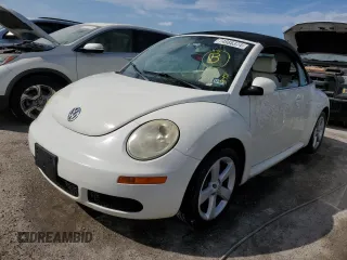 2007 Volkswagen Beetle with VIN 3VWFG31Y47M410557, listed as a Copart auction lot 74986374 with 78,144 mi miles and Salvage Title. Bid and sale history available at DreamBid. Image 1.