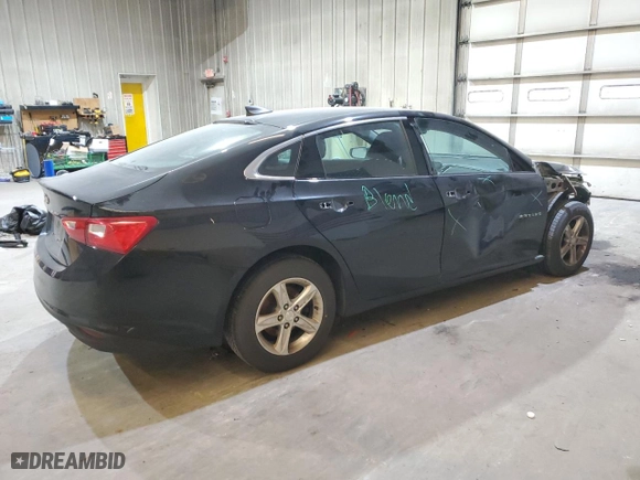 2020 Chevrolet Malibu LS with VIN 1G1ZC5ST2LF083590, listed as a Copart auction lot 41487125 with 295,130 mi miles and Salvage Title. Bid and sale history available at carsss.com. Image 3.