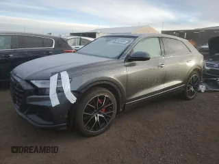 2023 Audi Q8 Prestige z VIN WA1FVBF12PD021596, wystawiony jako Copart lot #86624584 z przebiegiem 10 435 mil mil oraz Szkoda całkowita • Salvage title. Historia ofert i sprzedaży dostępna na DreamBid. Obrazek 1.