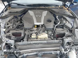 2018 Infiniti Q50 3.0t LUXE with VIN JN1EV7AP6JM360589, listed as a IAAI auction lot 41903402 with 69,371 mi miles. Bid and sale history available at carsss.com. Image 10.