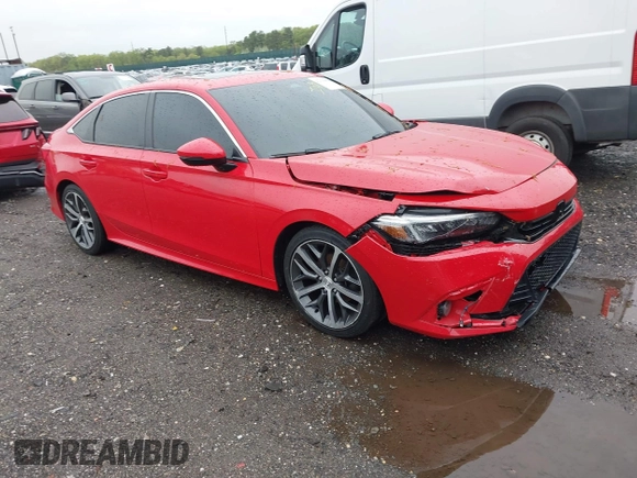 2022 Honda Civic Touring z VIN 2HGFE1F99NH316766, wystawiony jako IAAI lot #42198474 z przebiegiem 49 368 mil mil oraz . Historia ofert i sprzedaży dostępna na DreamBid. Obrazek 1.