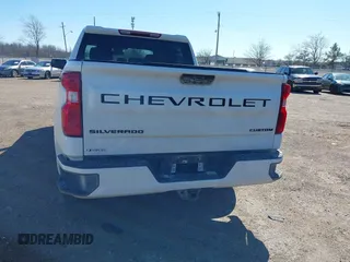 2022 Chevrolet Silverado 1500 Custom with VIN 1GCPDBEK0NZ547605, listed as a IAAI auction lot 41591510 with 37,543 mi miles. Bid and sale history available at carsss.com. Image 16.