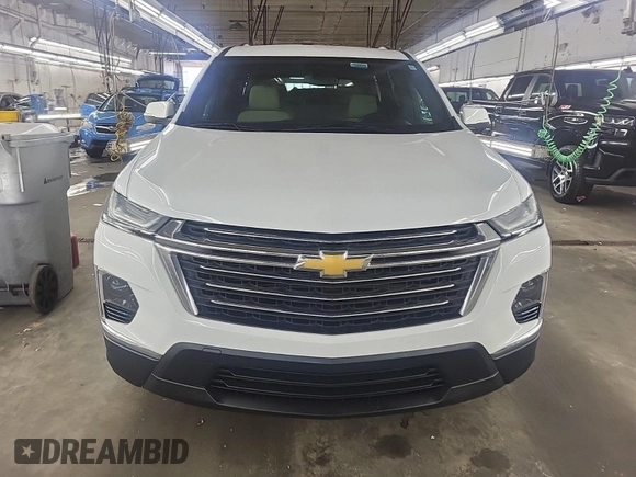 2022 Chevrolet Traverse LT Cloth with VIN 1GNERGKW4NJ158307, listed as a IAAI auction lot 42708260 with 60,990 mi miles and . Bid and sale history available at DreamBid. Image 51.
