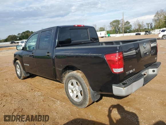 2008 Nissan Titan SE with VIN 1N6BA07D58N306668, listed as a Copart auction lot 83943094 with 214,460 mi miles and Salvage Title. Bid and sale history available at carsss.com. Image 2.