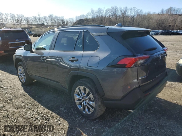 2024 Toyota RAV4 XLE Premium with VIN 2T3A1RFV8RC437554, listed as a Copart auction lot 52642595 with 12,217 mi miles and Salvage Title. Bid and sale history available at carsss.com. Image 2.