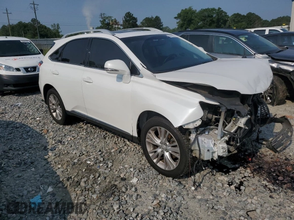 2013 Lexus RX 350 with VIN 2T2BK1BA0DC172194, listed as a Copart auction lot 58379915 with 223,217 mi miles and Salvage title. Bid and sale history available at DreamBid. Image 4.