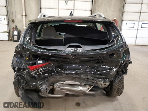 2018 Subaru Impreza Premium with VIN 4S3GTAD63J3750972, listed as a Copart auction lot 50039955 with 0 mi miles and Salvage Title. Bid and sale history available at carsss.com. Image 6.