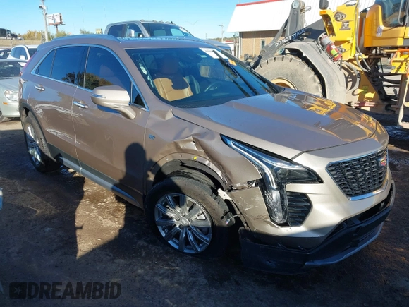 2023 Cadillac XT4 FWD Premium Luxury with VIN 1GYFZCR46PF191870, listed as a IAAI auction lot 40902968 with 25,653 mi miles and . Bid and sale history available at DreamBid. Image 1.