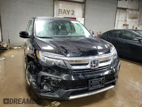 2022 Honda Pilot EX-L with VIN 5FNYF6H50NB018334, listed as a Copart auction lot 50659805 with 44,168 mi miles and Salvage Title. Bid and sale history available at DreamBid. Image 13.