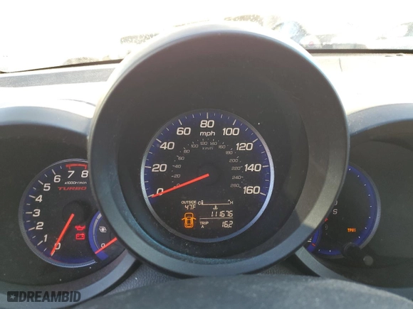 2007 Acura RDX with VIN 5J8TB18207A010584, listed as a Copart auction lot 46355435 with 111,676 mi miles and Salvage Title. Bid and sale history available at carsss.com. Image 9.