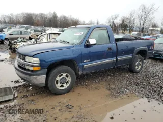 2000 Chevrolet Silverado 1500 with VIN 1GCEK14T1YE313146, listed as a Copart auction lot 84921014 with 188,533 mi miles and Clean Title. Bid and sale history available at carsss.com. Image 1.
