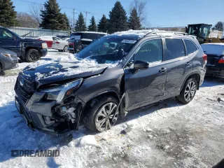 2024 Subaru Forester Limited with VIN JF2SKALC9RH425988, listed as a Copart auction lot 44633115 with 16,249 mi miles and Salvage Title. Bid and sale history available at carsss.com. Image 1.