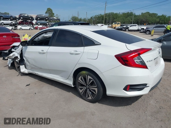 2018 Honda Civic EX-T z VIN 19XFC1F3XJE004123, wystawiony jako IAAI lot #42090933 z przebiegiem 81 228 mil mil oraz . Historia ofert i sprzedaży dostępna na DreamBid. Obrazek 3.