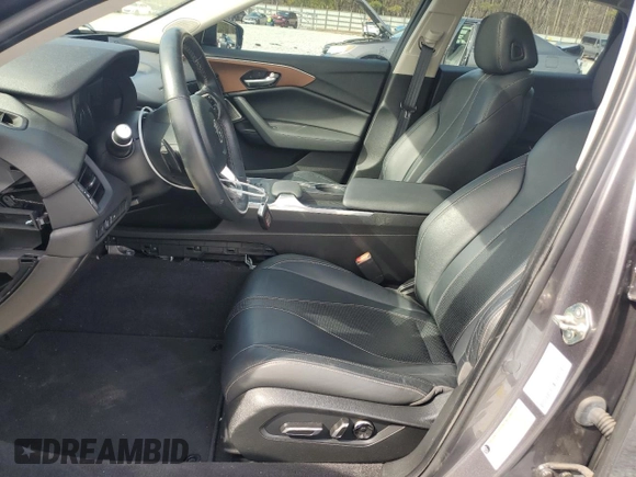 2021 Acura TLX w/Technology Package with VIN 19UUB6F47MA002693, listed as a Copart auction lot 44533915 with 63,987 mi miles and Salvage Title. Bid and sale history available at carsss.com. Image 7.