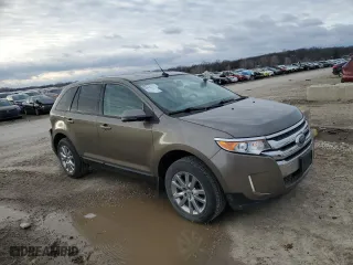 2013 Ford Edge SEL with VIN 2FMDK4JC8DBE07415, listed as a Copart auction lot 47892205 with 155,161 mi miles and Salvage Title. Bid and sale history available at carsss.com. Image 4.