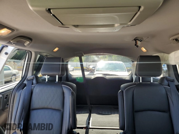 2022 Honda Odyssey Elite with VIN 5FNRL6H91NB022604, listed as a Copart auction lot 60165615 with 51,557 mi miles and Salvage title. Bid and sale history available at DreamBid. Image 10.