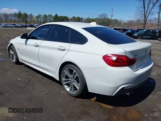 2019 BMW 4 Series 430i xDrive with VIN WBA4J3C51KBL09939, listed as a IAAI auction lot 41954336 with 86,592 mi miles and . Bid and sale history available at DreamBid. Image 3.