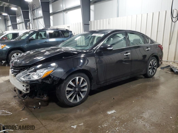 2018 Nissan Altima 2.5 SV with VIN 1N4AL3AP7JC124037, listed as a Copart auction lot 83570954 with 117,642 mi miles and Salvage Title. Bid and sale history available at carsss.com. Image 1.
