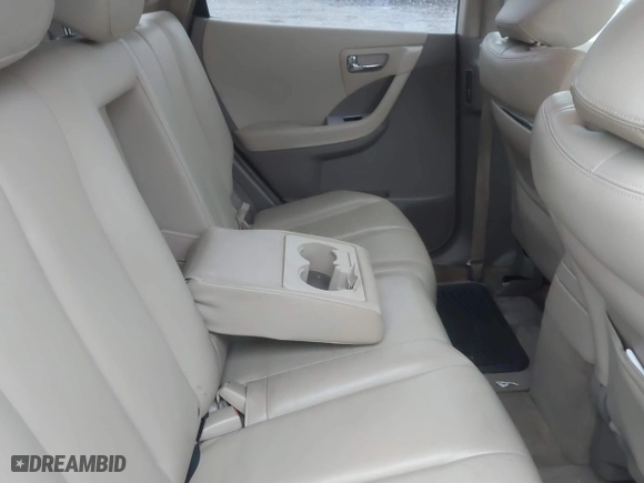 2007 Nissan Murano SL with VIN JN8AZ08W27W656232, listed as a IAAI auction lot 41467560 with 95,489 mi miles. Bid and sale history available at carsss.com. Image 8.