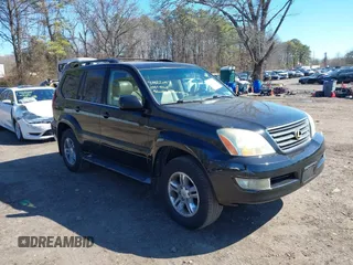 2004 Lexus GX 470 with VIN JTJBT20X940066798, listed as a IAAI auction lot 41822097 with 286,044 mi miles. Bid and sale history available at carsss.com. Image 1.