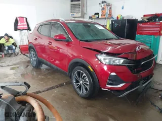 2021 Buick Encore GX Select with VIN KL4MMDS29MB136448, listed as a IAAI auction lot 41638570 with 25,118 mi miles. Bid and sale history available at carsss.com. Image 1.