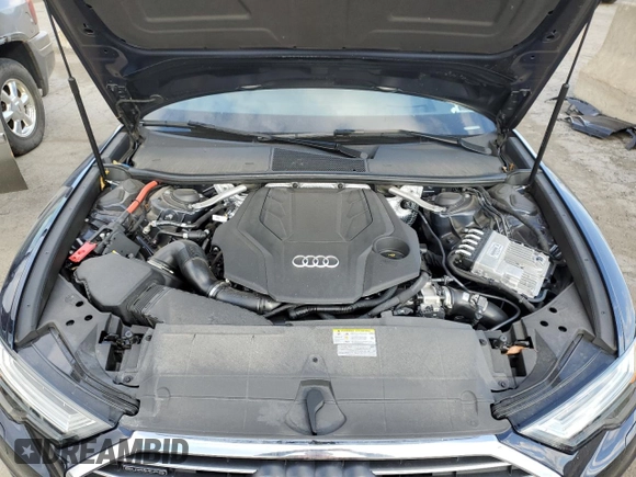 2022 Audi A6 Prestige with VIN WAUM2BF25NN046558, listed as a Copart auction lot 88061885 with 0 mi miles and Salvage Title. Bid and sale history available at carsss.com. Image 11.