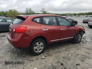 2013 Nissan Rogue S with VIN JN8AS5MT6DW008157, listed as a Copart auction lot 52079355 with 199,578 mi miles and Salvage Title. Bid and sale history available at carsss.com. Image 3.