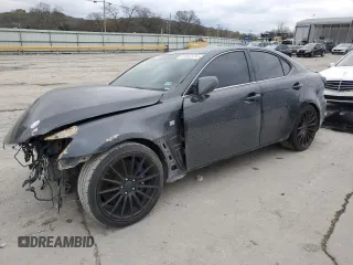 2008 Lexus IS F with VIN JTHBP262985000519, listed as a Copart auction lot 81052374 with 0 mi miles and Clean Title. Bid and sale history available at carsss.com. Image 1.