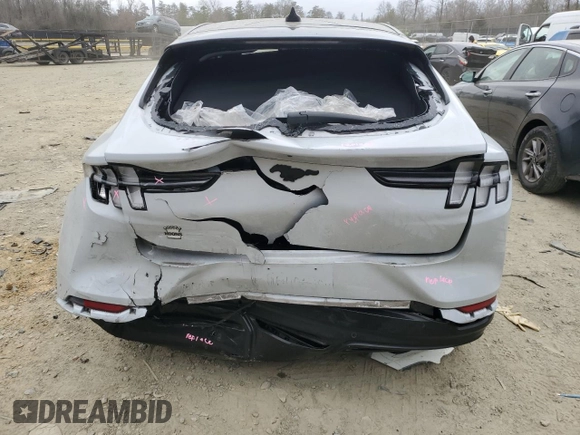 2023 Ford Mustang Mach-E Premium with VIN 3FMTK3SU7PMA32536, listed as a Copart auction lot 47408665 with 16,978 mi miles and Salvage Title. Bid and sale history available at DreamBid. Image 6.